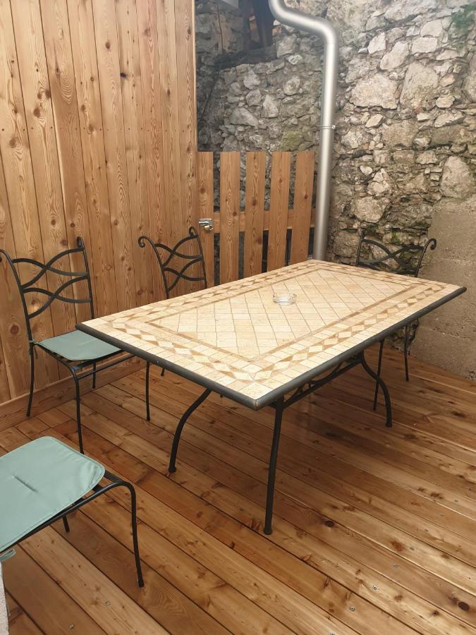 Apartma Na Klancu Kobarid Exterior foto